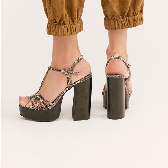 Jeffrey Campbell Free People Breakaway Platform - Picture 3 of 7